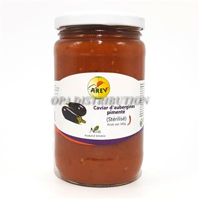 CAVIAR D'AUBERGINE ÉPICÉ AREV 380 G