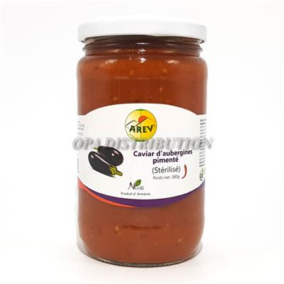 CAVIAR D'AUBERGINE ÉPICÉ AREV 380 G