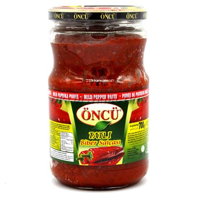 PURÉE DE POIVRON DOUX ÖNCÜ 700 G