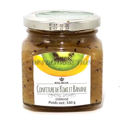 CONFITURE DE KIWI & BANANE KILIKIA 330 G