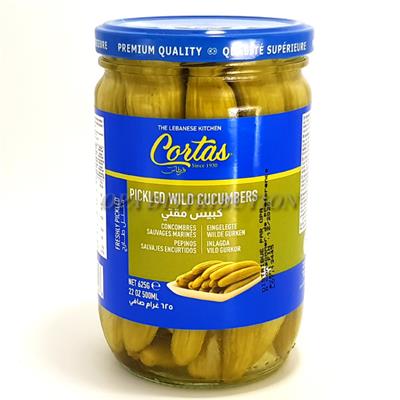 CORNICHON MÉKTÉ CORTAS 625 G