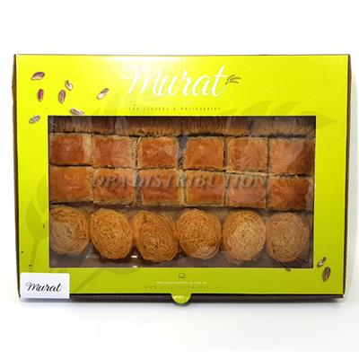 PATISSERIE MIXTE DEMI PLATEAU MURAT 26 PIECES
