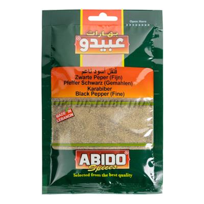 POIVRE NOIR MOULU ABIDO 50 G