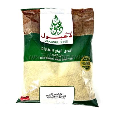 POIVRE BLANC MOULU DAABOUL 500 G