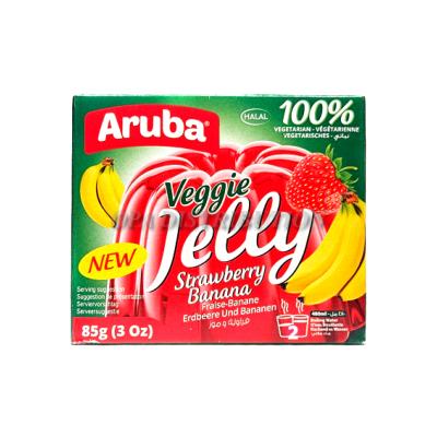 PRÉPARATION POUR GELÉE GOÛT FRAISE BANANE ARUBA 85 G