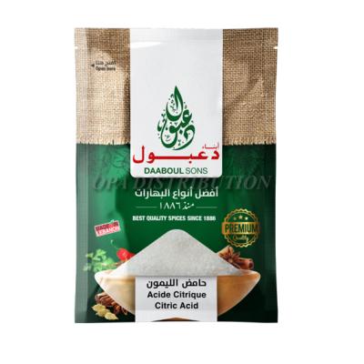 ACIDE CITRIQUE DAABOUL 50 G