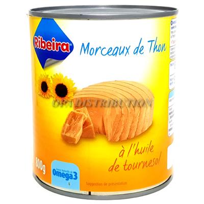 THON ENTIER A L'HUILE RIBEIRA 800 G