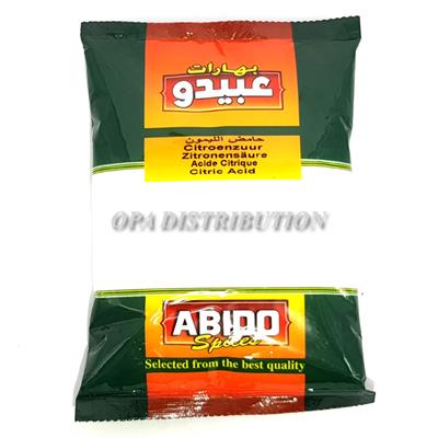 ACIDE CITRIQUE ABIDO 500 G