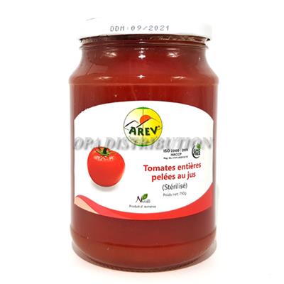 TOMATE PELÉE DANS SON JUS AREV 750 G