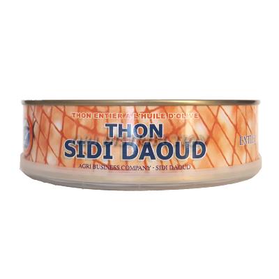 THON ENTIER A L'HUILE SIDI DAOUD 400 G