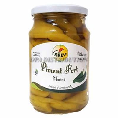 PIMENT VERT MARINÉ AREV 750 G