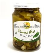 PIMENT VERT MARINÉ A L'HUILE AREV 750 G