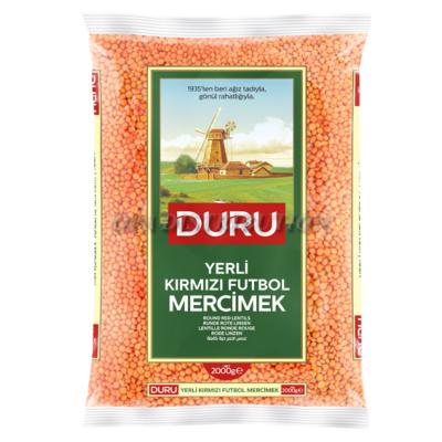 LENTILLE ROUGE DURU 2 KG