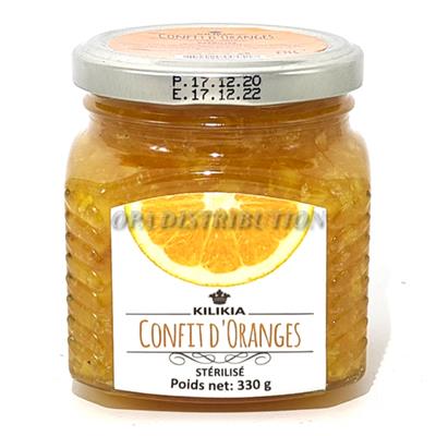 CONFITURE D'ORANGE KILIKIA 330 G