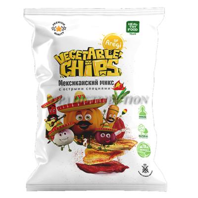 CHIPS DE LÉGUMES MEXICAINE MIX AREGI 50 G