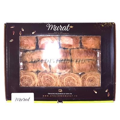 PATISSERIE MIXTE QUART PLATEAU MURAT 14 PIECES