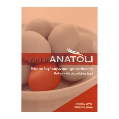 COLORANT ALIMENTAIRE ROUGE POUR OEUFS DE PÂQUES ANATOLI